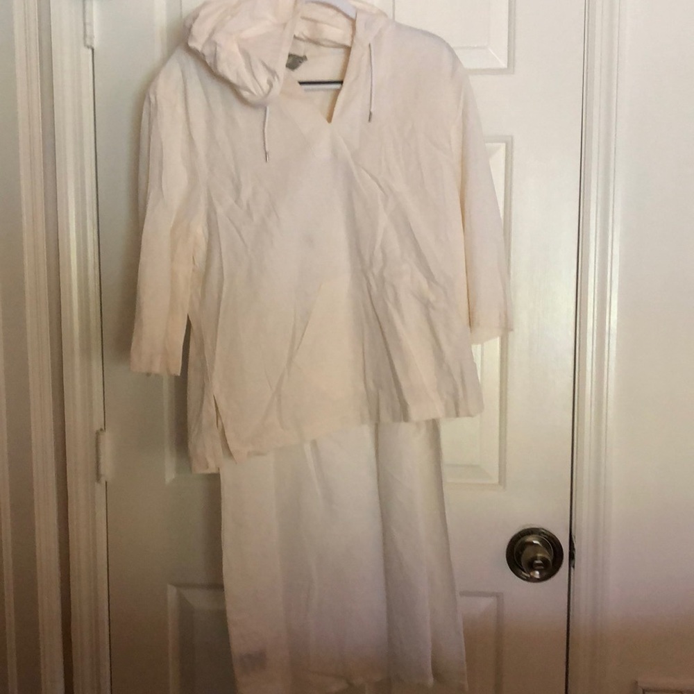 Linen Blend dress set